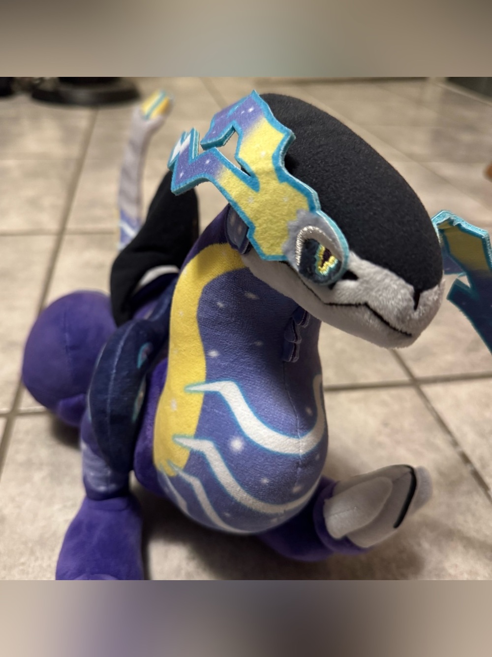 Miraidon Pokemon Center Original Scarlet Violet Plush Doll Preowned